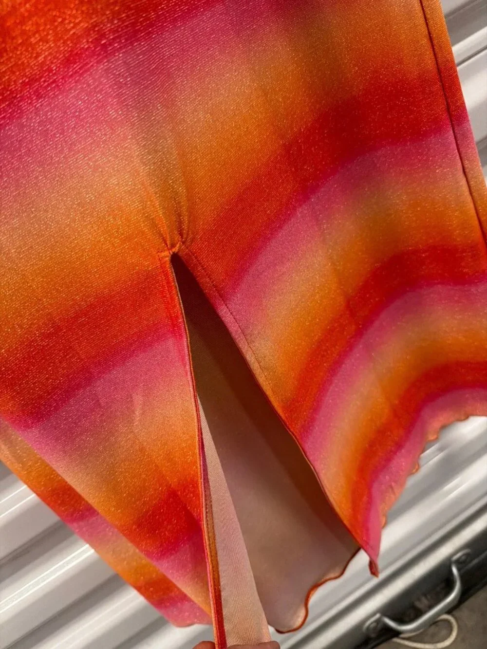 PQ Swim Sofia Tube Dress Sunset Glow Womens Size M/L - Picture 8 of 8